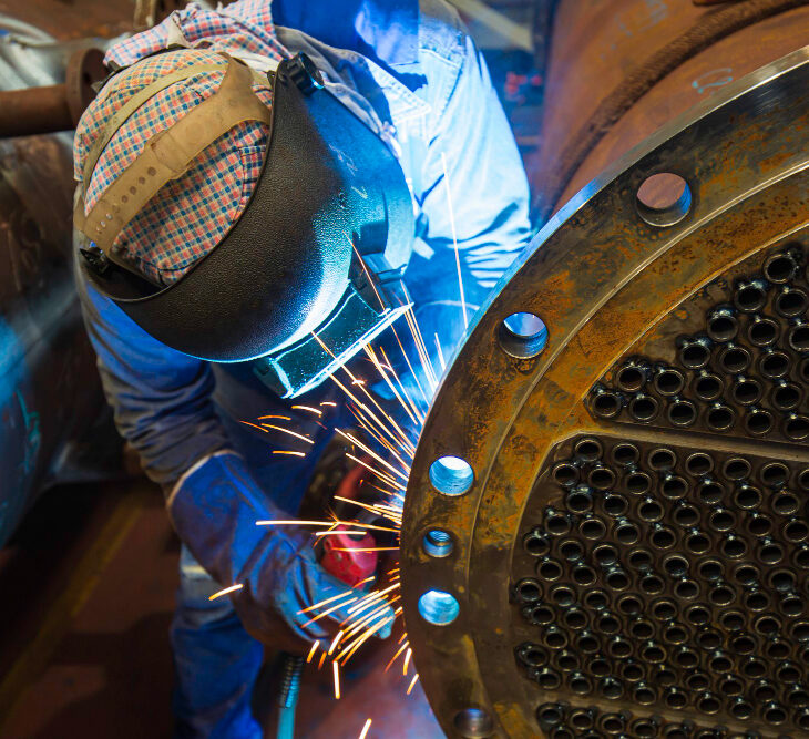 TechInspecta provides welding quality control from material receipt to final weld acceptance. We help clients verify that welding activities are performed according to approved procedures, qualified welders, correct materials, and applicable project specifications.
