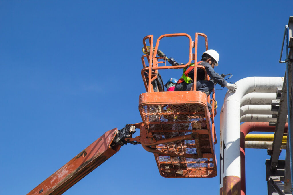 TechInspecta provides Cherry Picker Operator Training for personnel operating boom lifts and mobile elevating work platforms in industrial environments.